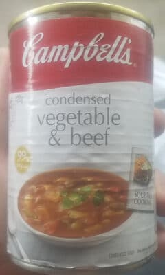 Condensed Vegetable & Beef