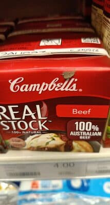Real stock beef