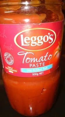 Tomato paste no added salt