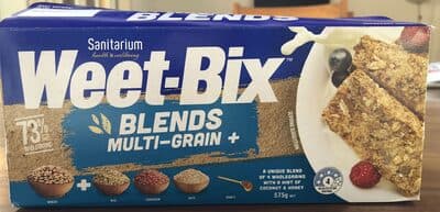 Sanitarium Weetbix Wheat Biscuits Multi Grain
