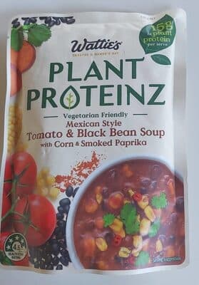 Mexican Style Tomato and Bean Soup