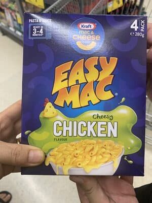 Easy Mac Cheesy Chicken Flavour
