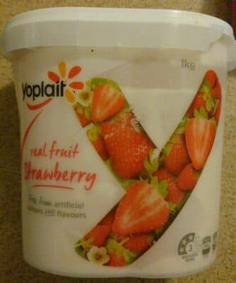 Yoplait Real Fruit Strawberry