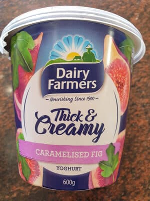 Thick & Creamy Caramelised Fig Yoghurt