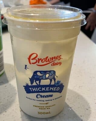 Thickened Cream