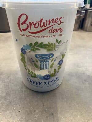 Natural Greek Style Yoghurt