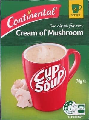 Cream of Mushroom Cup a Soup