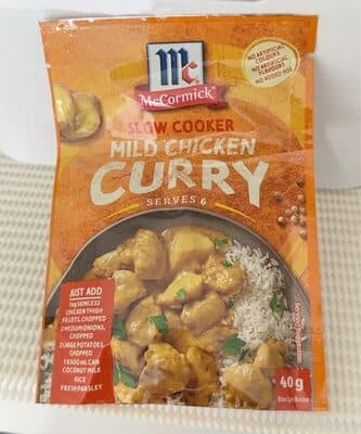 Mild Chicken Curry