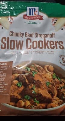 Chunky Beef Stroganoff Slow Cooker