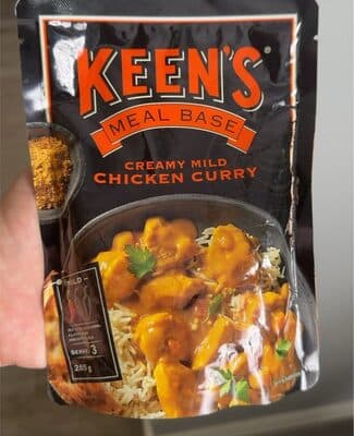 Creamy mid chicken curry