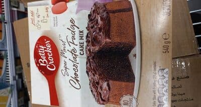 Chocolate Fudge Cake Mix