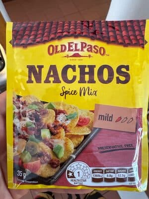 Old El Paso Nachos Spice Mix Mild