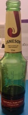 Jameson Irish whiskey and cola