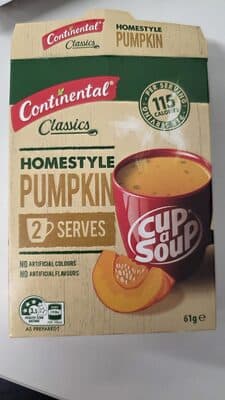 Continental Cup a Soup Pumpkin
