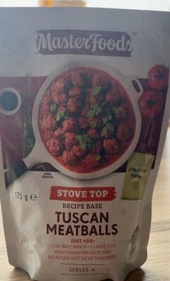 Tuscan Meatballs recipe base