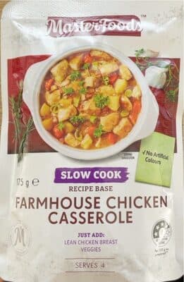 Farmhouse Chicken Casserole Slow Cook Recipe Base