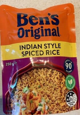 Indian Style Spiced Rice