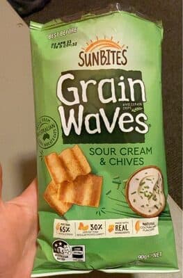 Grain waves - sour cream & chives