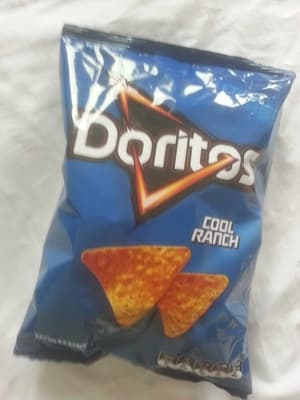 Doritos Cool Ranch flavoured corn chips