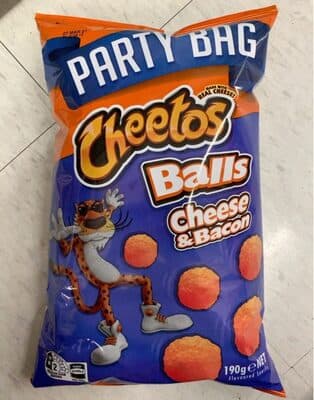 Cheetos Balls cheese and bacon