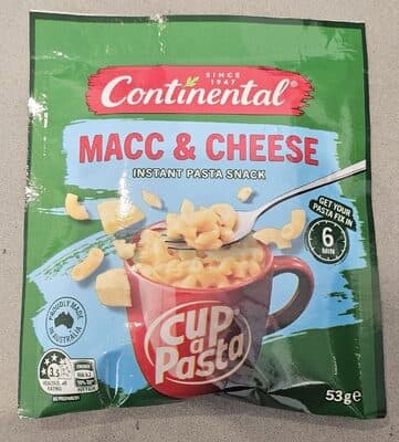 Instant Macc & Cheese