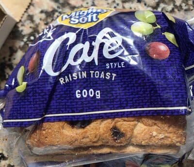 Cafe Style Raisin Toast