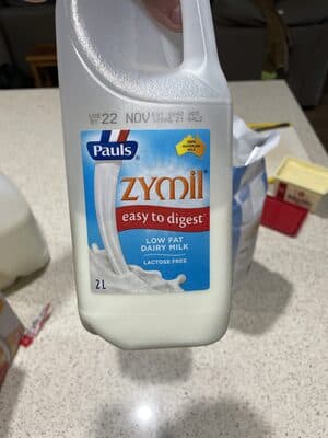 Pauls zymil lactose free low fat milk