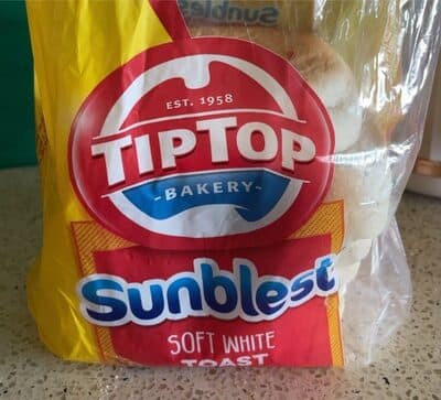 Sunblest soft white toast