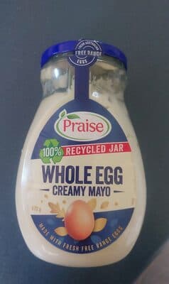 Praise Whole Egg Mayonnaise