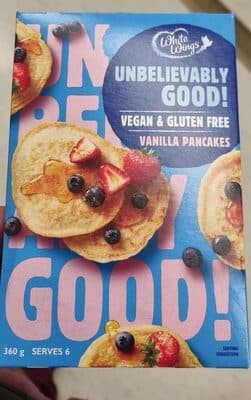 vegan & GF vanilla pancakes