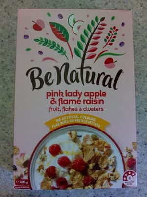 Pink lady apple & flame raisin
