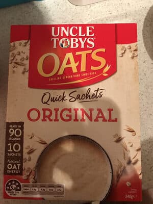Rolled oats Quick Sachet