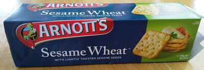 Sesame Wheat Crackers