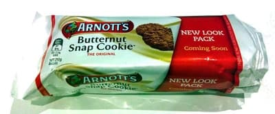 Butternut snap cookie