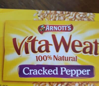 VitaWeat Cracked Pepper crackers