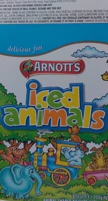 Iced animals