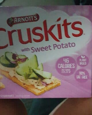 Cruskits with sweet potato