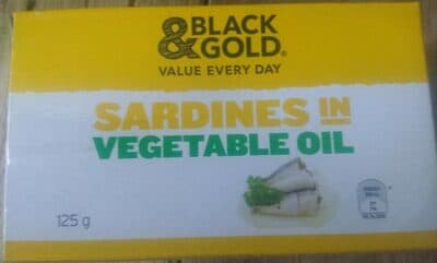 Sardines in vegetable oil