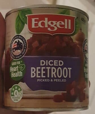 Diced Beetroot