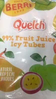 Quelch fruit juice tubes