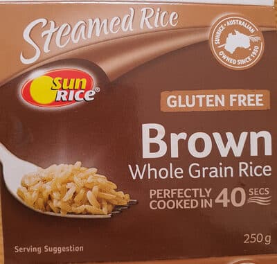 Brown Whole Grain Rice