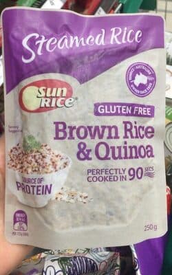 Brown rice & Quinoa