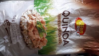 Rice with Quinoa Thin Grain Cakes