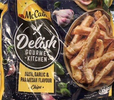 Basil, Garlic & Parmesan Flavour Chips