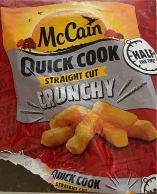 Straight cut chips