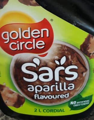sarsaparilla flavoured cordial