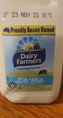 Lite white milk