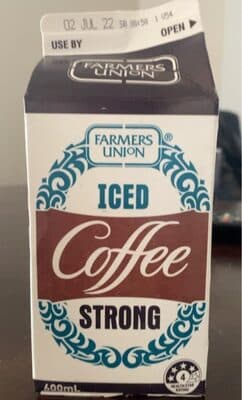 Iced coffee strong