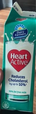 Heart Active 99% Fat Free Milk