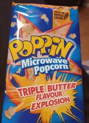 poppin microwave popcorn